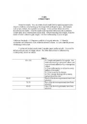 English worksheet: crafts [rpkect