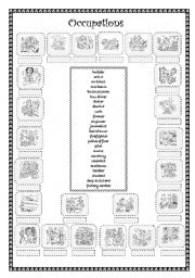 English Worksheet: Jobs