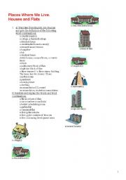 English Worksheet: Types of houses