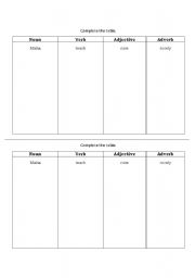 English worksheet: Grammar & Reading