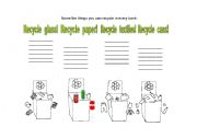 English Worksheet: ECO PIRATES-TREASURE MAP