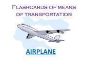 English Worksheet: Means of Transportation 1/5