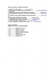 English Worksheet: ABOUT NATIONALITIES