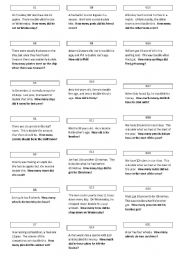 English Worksheet: doubles word problem