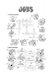 English Worksheet: Jobs