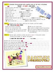 English Worksheet: Passive Voice III