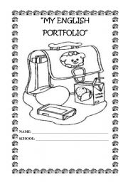 English Worksheet: My English Portfolio 1/2