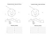 English worksheet: Connect the dots