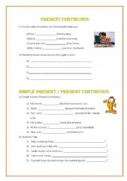 English Worksheet: Grammar revision