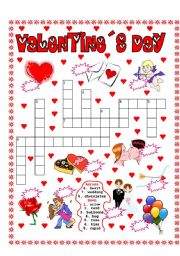 VALENTINES DAY PUZZLE AND NUMBER THE PICTURES