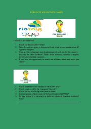 English Worksheet: Olimpic Games