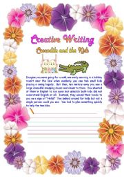 English Worksheet: Creative Writing 12