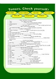 Tenses review