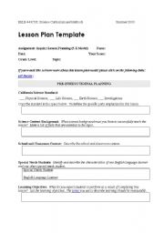 English Worksheet: lesson plan temple
