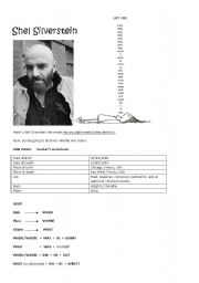 English Worksheet: Shel Silverstein