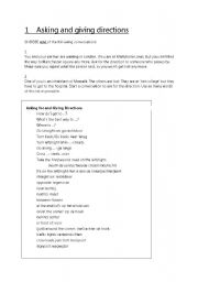 English worksheet: everyday English