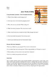 English Worksheet: Juno