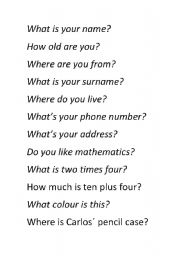 question and answer matching