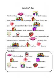 English Worksheet: Valentines Day Rebus