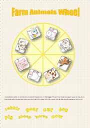 Farm Animals Wheel 