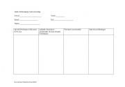 English Worksheet: verb tense review