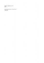 English Worksheet: OPIC sample