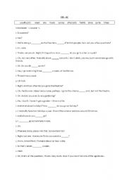 English Worksheet: How often dou you...?