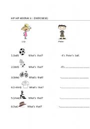 English Worksheet: s 