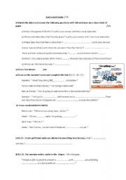 English worksheet: East is East trailer worksheet