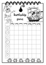 English Worksheet: Time Battleship