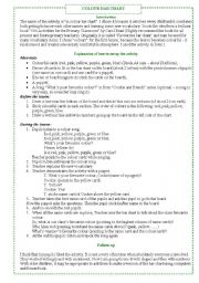 English worksheet: Lesson plan 