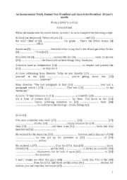 English Worksheet: an inconvenient truth_ the trailer