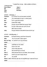 English Worksheet: carnival play