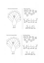 English worksheet: lets count!