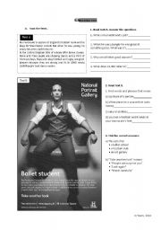 English Worksheet: Rio Ferdinand _ footballer and ballet dancer