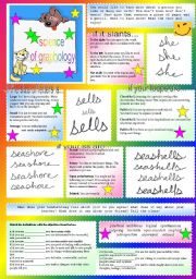 English Worksheet: science of graphology