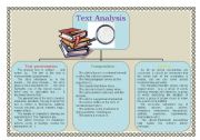 English Worksheet: SCHEME FOR TEXT ANALYSIS  