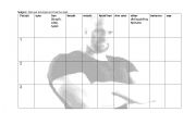 English Worksheet: describe the suspect