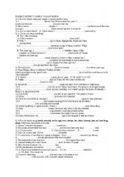 English Worksheet: present perfect simple vs past simple
