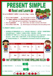 English Worksheet: PRESENT SIMPLE