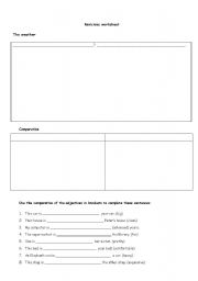 English worksheet: revisions worksheet