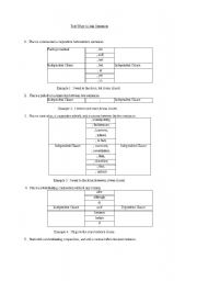 English Worksheet: Joining Sentences