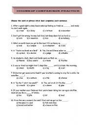 Idioms of Comparison-2