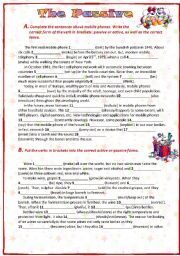 English Worksheet: The Passive 