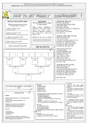 English Worksheet: ODE TO MY FAMILY - THE CRANBERRIES - PART 01 -  FULLY EDITABLE AND FULLY CORRECTABLE