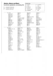 English Worksheet: flyers vocabulary