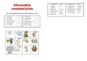 English worksheet: game: animal idioms