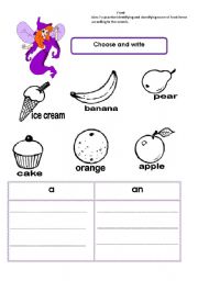 English Worksheet: vowels