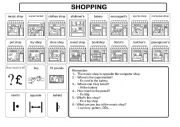 English Worksheet: Shopping