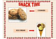 English worksheet: Snack Time